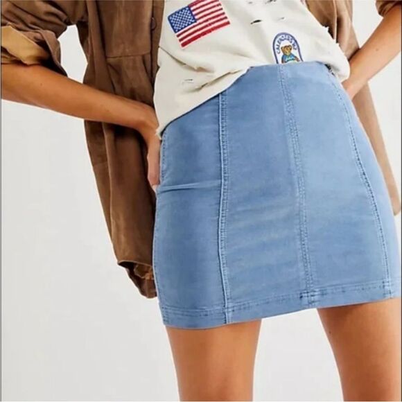 Free people corduroy skirt - Picture 1 of 8